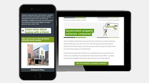 lq_educational_solution_2 Two emails created for L&Q's email subscribers